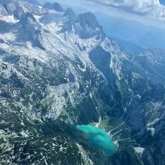 Verortung via Georeferenzierung der Kamera: Aufgenommen in der Nähe von Gemeinde Gosau, Österreich in 3100 Meter